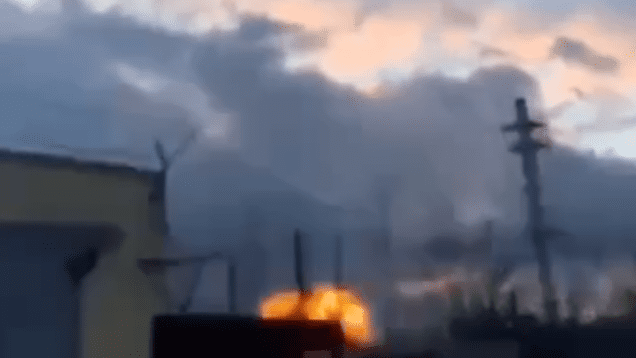 One of Russia's largest chemical plants reportedly attacked in Rostov