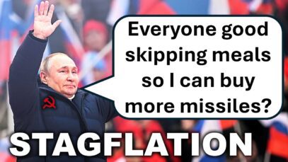 Putin Risks Economic Collapse to Continue War