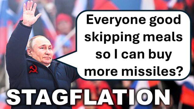 Putin Risks Economic Collapse to Continue War