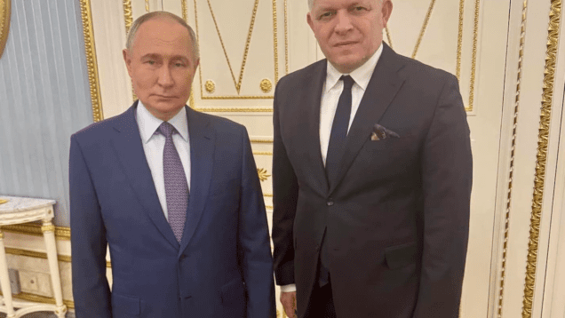 Putin, Slovak PM discuss gas transit, standardizing 'mutual relations,' Fico
