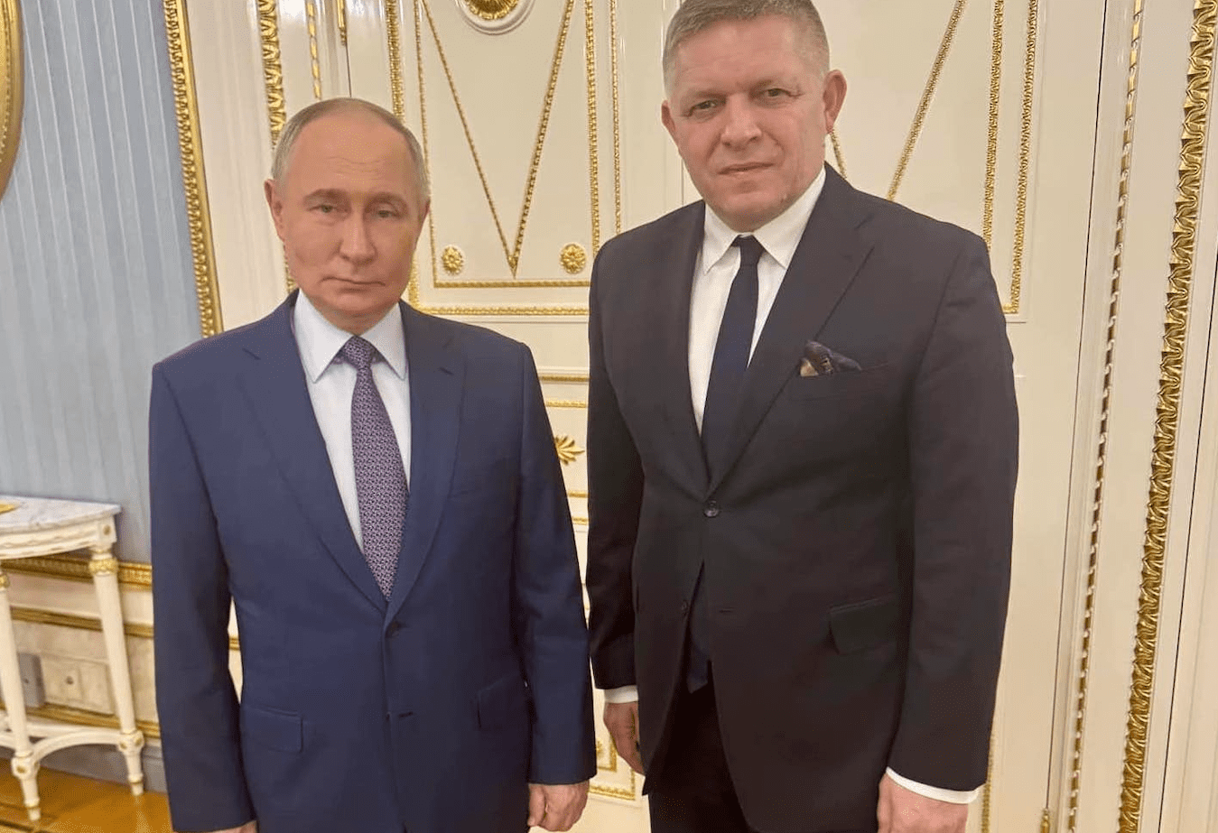 Putin, Slovak PM discuss gas transit, standardizing 'mutual relations,' Fico says after Kremlin meeting