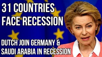 RECESSION Risk for 31 Countries as Dutch Join Germany &