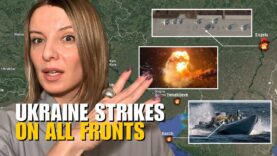 RUSSIA ATTACKED ON ALL FRONTS: CRIMEA, KERCH, ENGELS, YENAKIIEVE Vlog