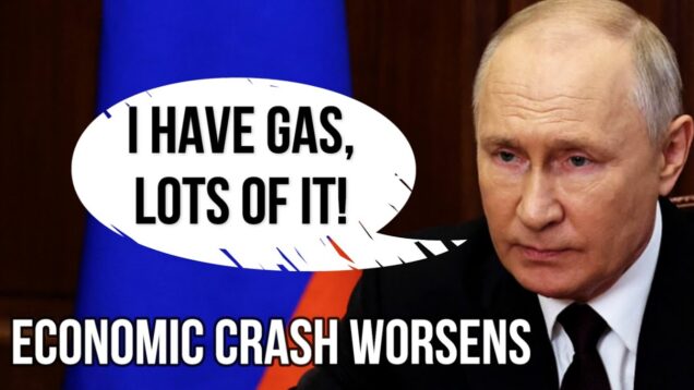 RUSSIAN Economic Crash Worsens as Gas Sales Fall $100BN, Europe
