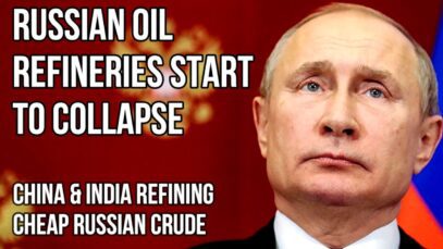 RUSSIAN Oil Profits Collapse as Refined Sales Crash & China