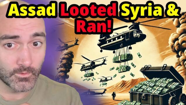 Revealed: Assad Looted $250 Mil & Fled To Russia As