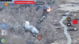 Russia Attacks Ukrainian Positions with Cars and Pickups — Goes