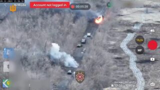 Russia Attacks Ukrainian Positions with Cars and Pickups — Goes