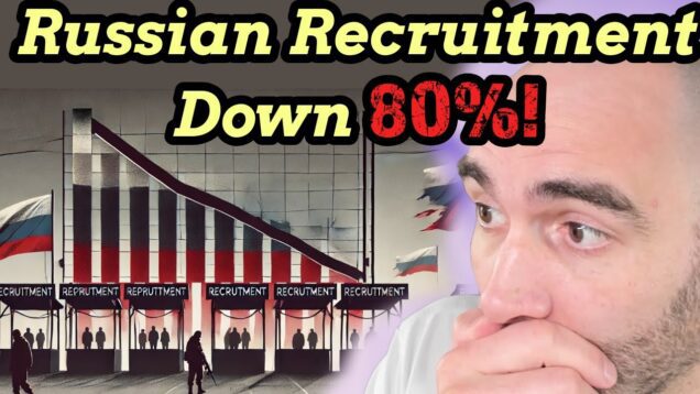 Russian Recruitment DOWN 80% As Men Turn on Putin!