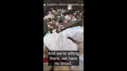 Russian Soldier Rants About No Food & Supply Troops Scared