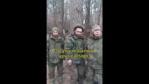Russian Soldiers Training – Not Sending Their Best