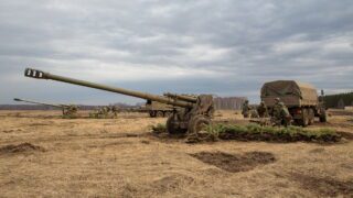 Russian forces gradually losing artillery edge along certain front areas