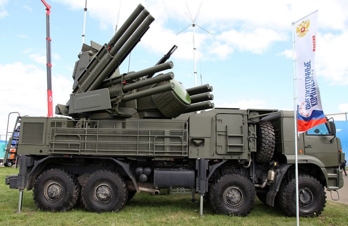 Russian missiles Pantsir