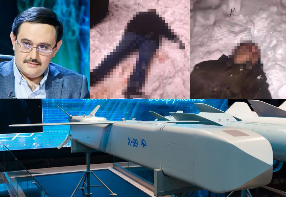 developer russia's kh-69 cruise missiles shot dead near moscow russian missile designer engineer mars design bureau mikhail shatsky (top) mockup (bottom) photos liga militarnyi dead-russia-weapon-maker ukrainian intelligence reportedly eliminated deputy