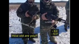 Russia’s New Recruits Training (One is 63 Years Old!)