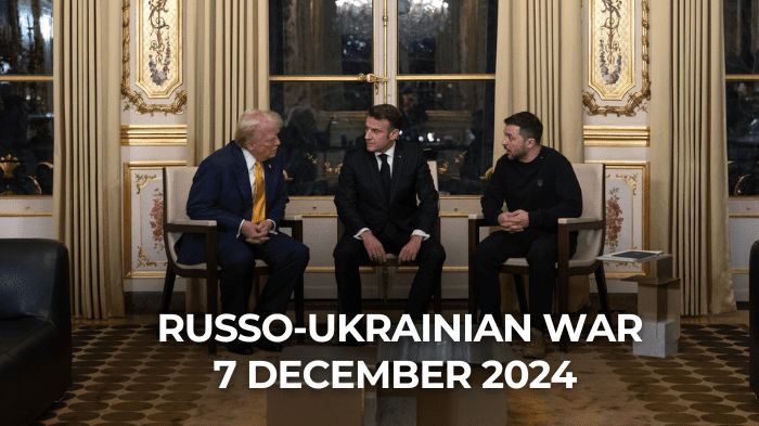 Russo-Ukrainian War, day 1018: Trump, Zelenskyy, and Macron hold historic talks in Paris as Notre-Dame reopens