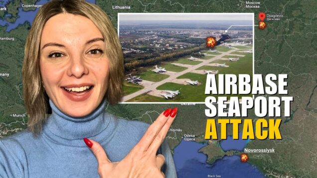 STRIKE ON RUSSIAN AIRBASE AND SEAPORT: RYAZAN, NOVOROSSIYSK EXPLODE Vlog