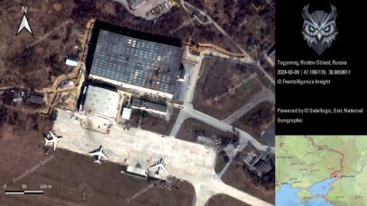 Satellite Imagery Shows Damage to A-50 AWACS Repair Facility in