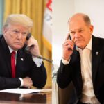 scholz trump agree seek peace ukraine phone call donald (left) during first presidential term 2018; german chancellor olaf (right) (photo sources flickr/trump white house archived steffen kugler/bundesregierung politico) trump-sholz-phone-scholz-hancellor-president-elect president-elect
