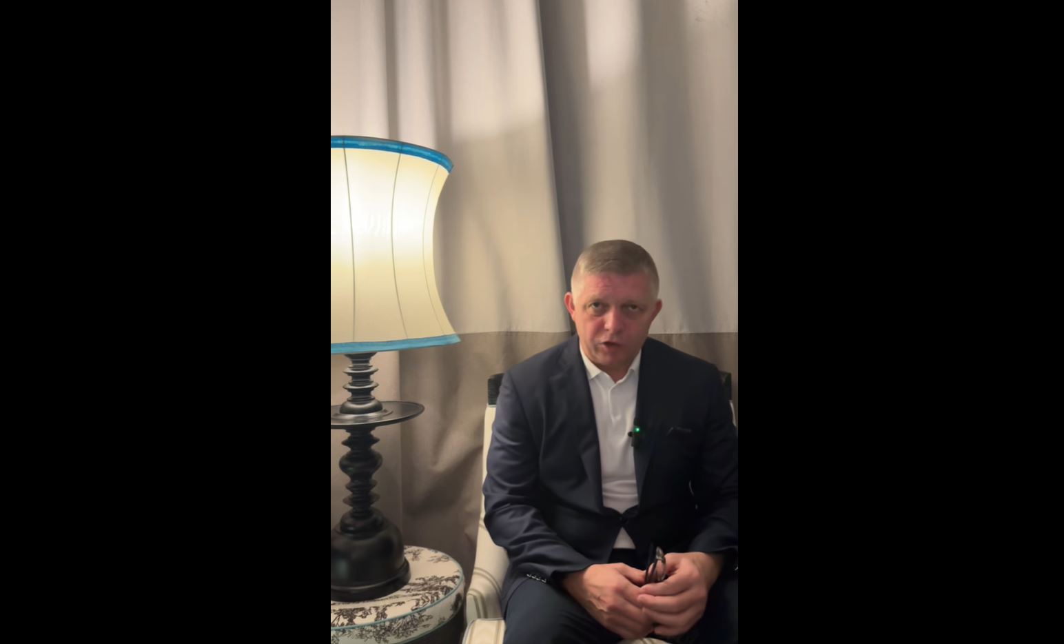 slovak pm fico blackmails ukraine power cuts over russian gas transit ban prime minister robert video published 27 after ukraine's pro-russian has earlier visited president putin trying secure supplies electricity