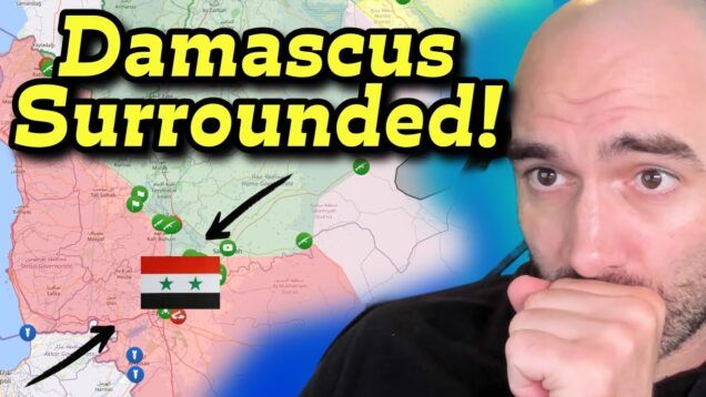 Syrian Regime on LIFE SUPPORT As Damascus Surrounded!