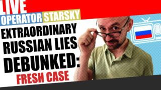 The russian Disinformation on TV: Fresh Case – and it’s