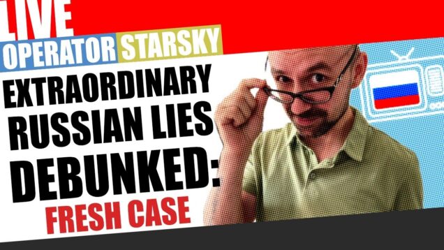 The russian Disinformation on TV: Fresh Case – and it’s