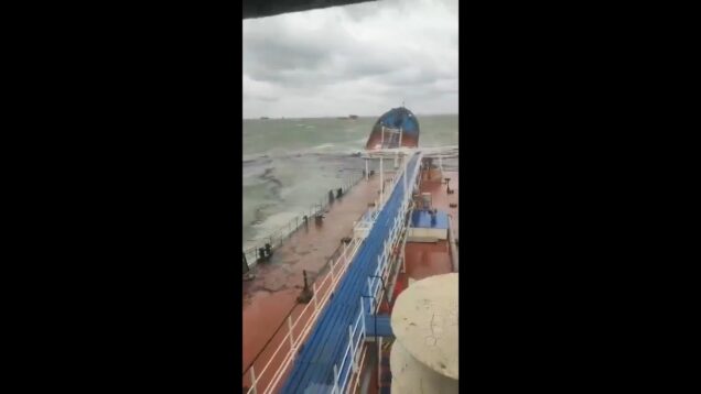 Three Russian Ships Sink in Storms in the Black Sea