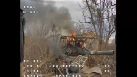 Ukraine Used Fibre-Optic Controlled Drone to Destroy a T-72 Tank