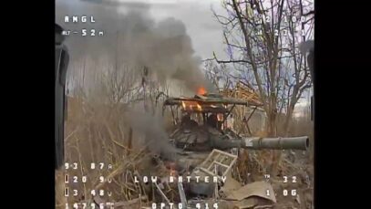Ukraine Used Fibre-Optic Controlled Drone to Destroy a T-72 Tank