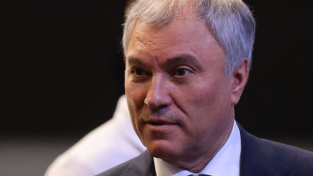 Ukraine sentences Russian Duma chairman Volodin to 15 years in