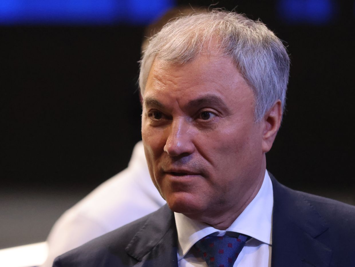 Ukraine sentences Russian Duma chairman Volodin to 15 years in absentia