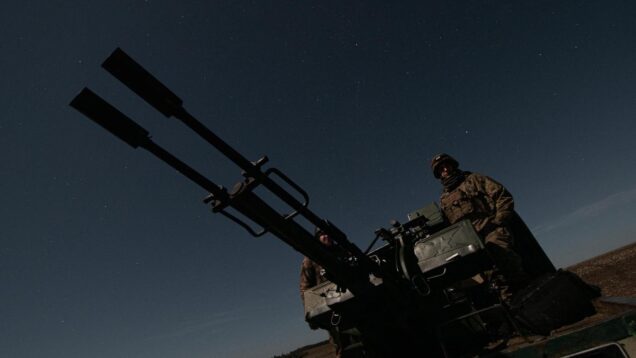 Ukraine thwarts Russian snow-covered assault, destroys four armored vehicles on