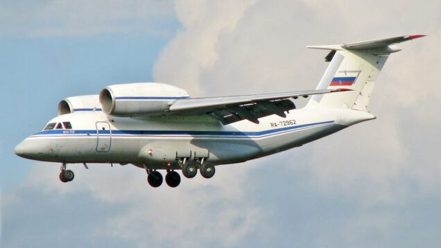 Ukraine war latest: Russian An-72 military transport plane damaged in
