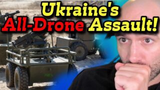 Ukraine’s All-Drone Attack Just Made History!