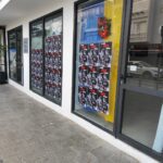 vandals paste anti-israeli posters ukrainian cultural site tel aviv center vandalized leaflets russian ukrainophobic embassy calls investigation perpetrator accountability ukraine israel reported targeted provocative overnight attack 13 news reports