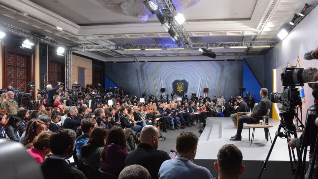 Watchdog urges Zelensky to halt media intimidation, ensure press freedom