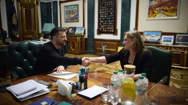 Zelensky appoints human rights activist Olha Reshetylova as first military