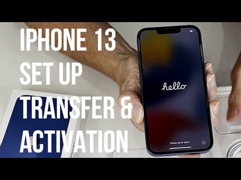 iPhone 13 Set Up, Transfer of Apps & Data, SIM