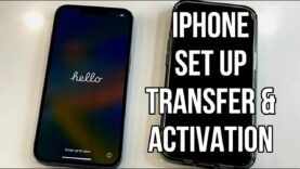 iPhone Set Up, Transfer of Apps & Data, SIM Card