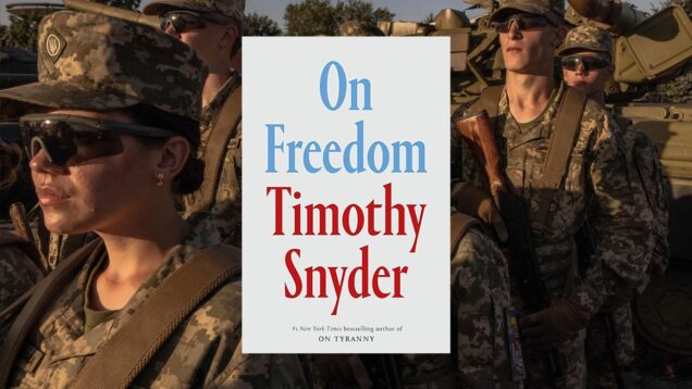 ‘Praise is not practice’ – Snyder’s new book challenges America’s