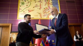 Albania signs 10-year security cooperation agreement with Ukraine