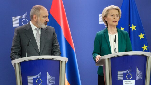 Armenia's government backs bill on launching EU accession process