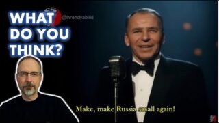 Check This OUT Sinatra Sings Make Russia Small Again