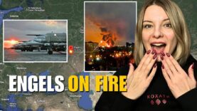 ENGELS ON FIRE: OIL DEPOT HUGE EXPLOSION, COMMAND POST PRECISION