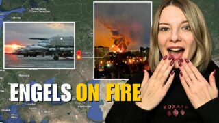 ENGELS ON FIRE: OIL DEPOT HUGE EXPLOSION, COMMAND POST PRECISION