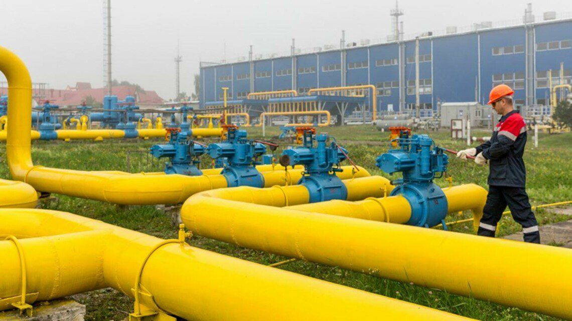 Ukrainian gas transit system