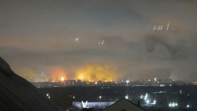 Fire, explosions reported near aviation plant, airfield in Russia's Tatarstan
