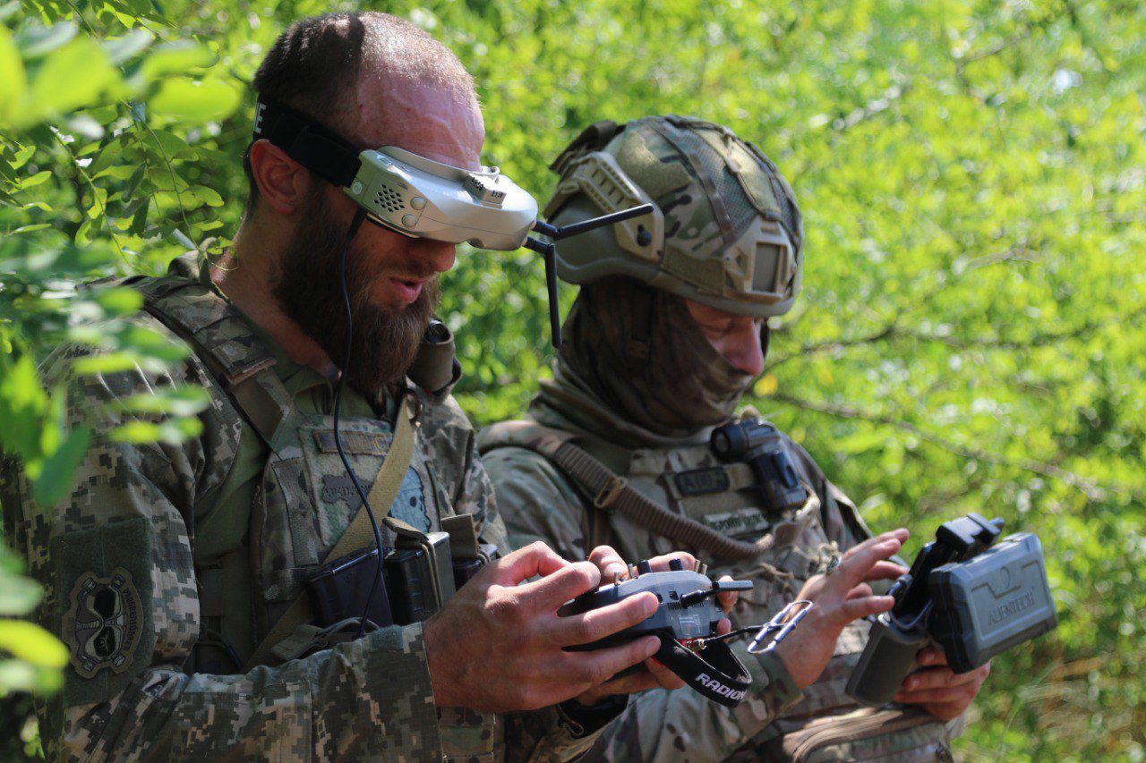 Ukrainian drone operators. Credit: Ukraine's General Staff.