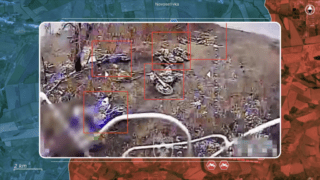 Frontline report: Ukraine’s drones decimate Russian motorbike assault, leaving single